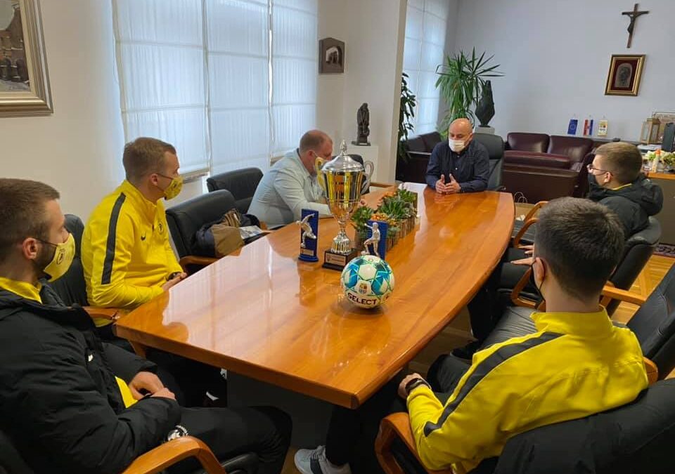 Gradonačelnik i župan primili prvake Hrvatske!